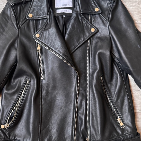 Zara leather oversized jacket - Picture 3 of 3